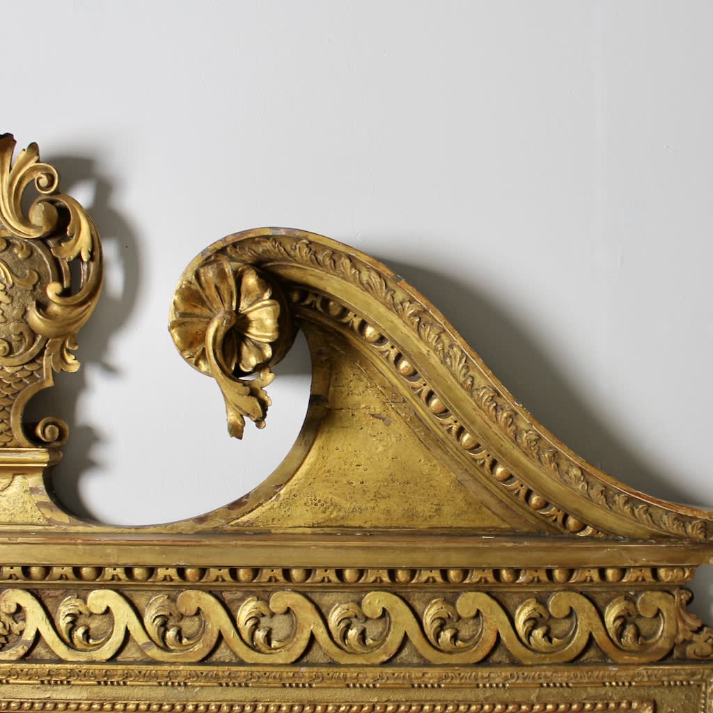 Large George II Overmantle Mirror ( sold )