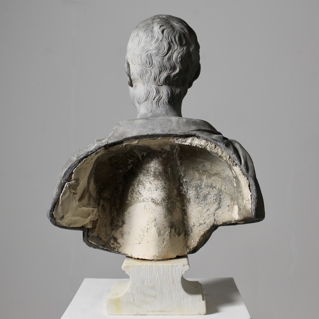 George II Lead Bust By John Cheere
