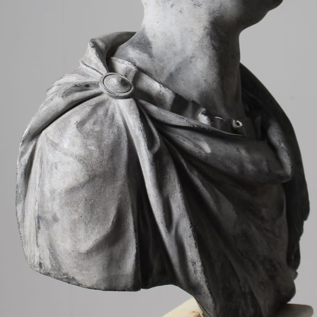 George II Lead Bust By John Cheere