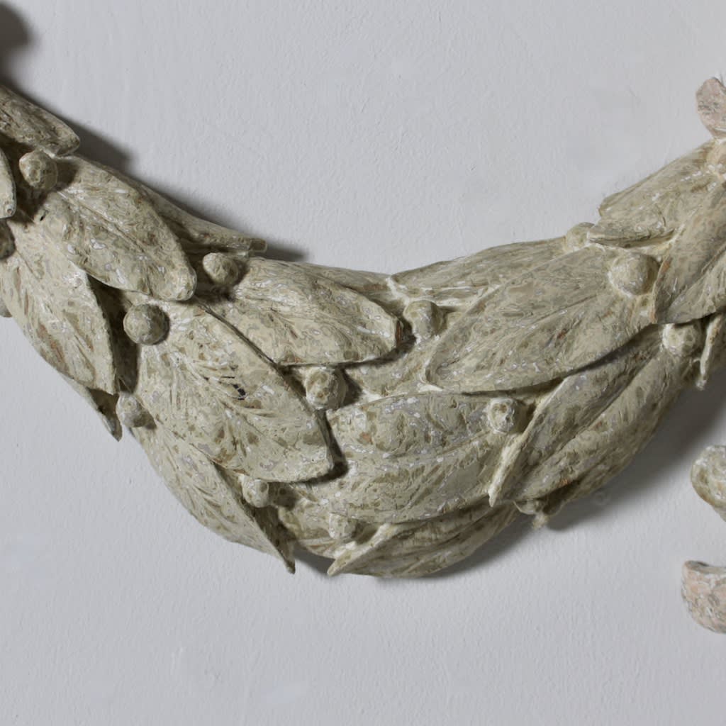 A Pair Of Early 18th Century Original Painted Overdoors From Weald Hall Essex