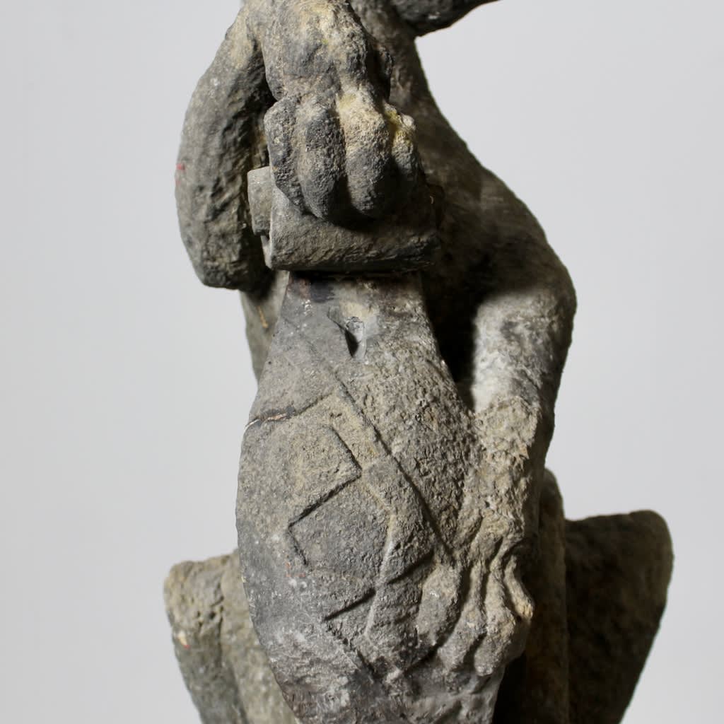 Early 17th Century Carved Stone Leopard From Knole House, Kent