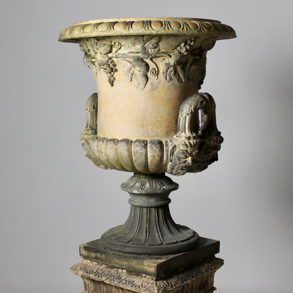 Huge Doulton Lambeth Centrepiece Garden Urn