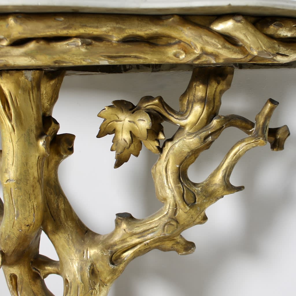 Regency Naturalistic Tree Form Console Table ( sold )