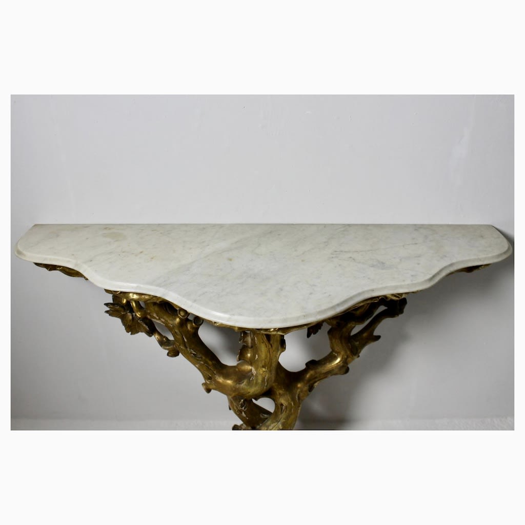 Regency Naturalistic Tree Form Console Table ( sold )