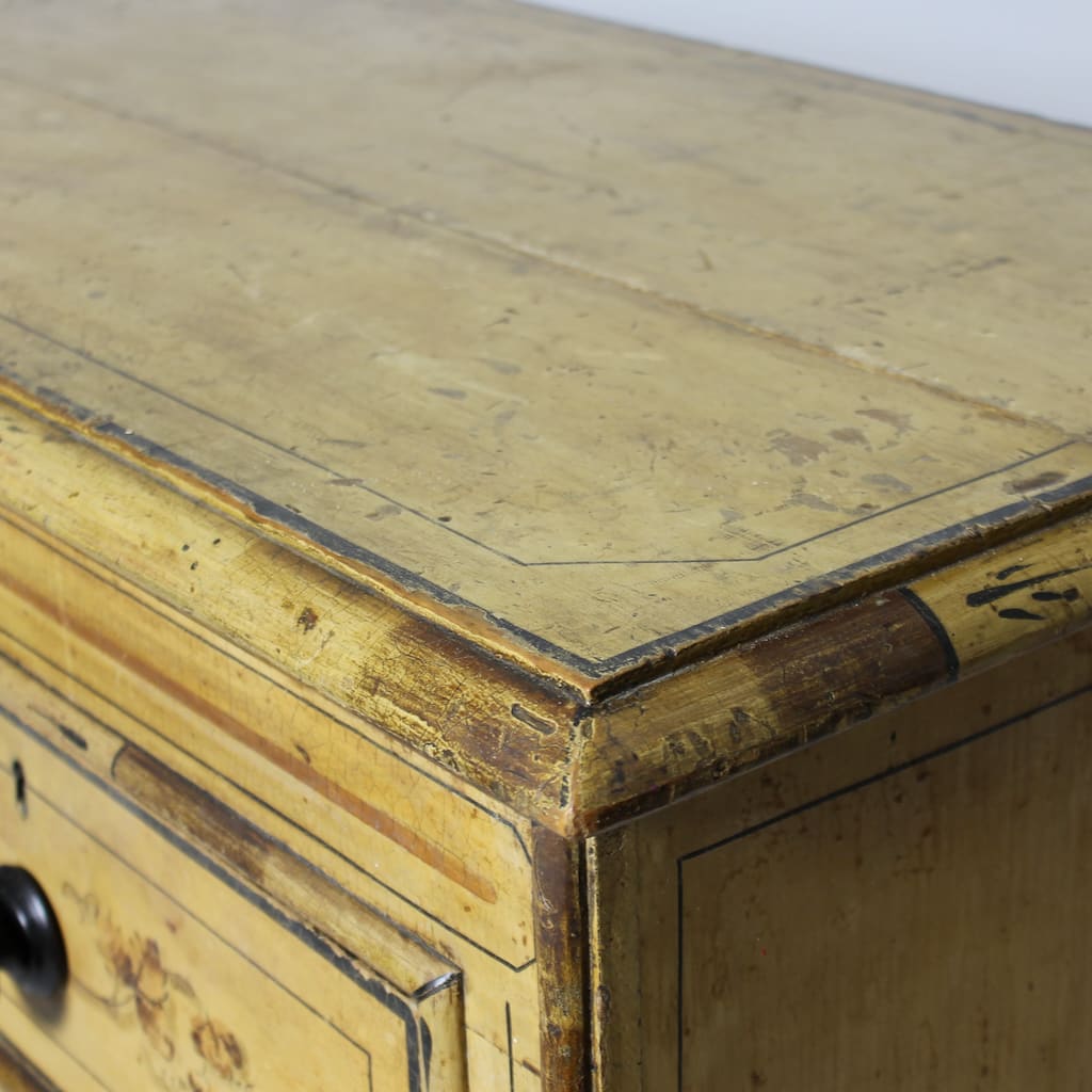 Fine Regency Faux Bamboo Chest Of Drawers ( sold )