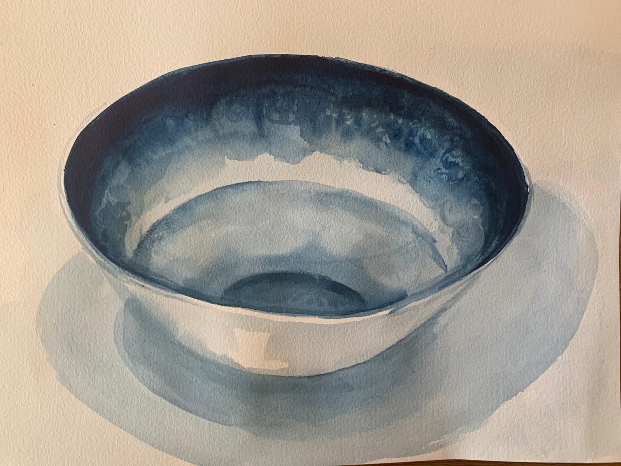 Maria M, Blue bowl