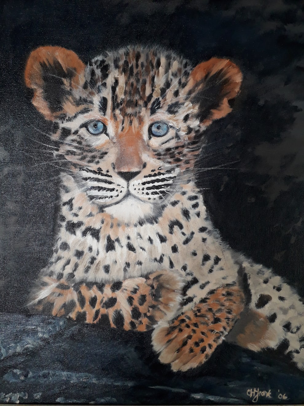Odette Frank, Leopard cub