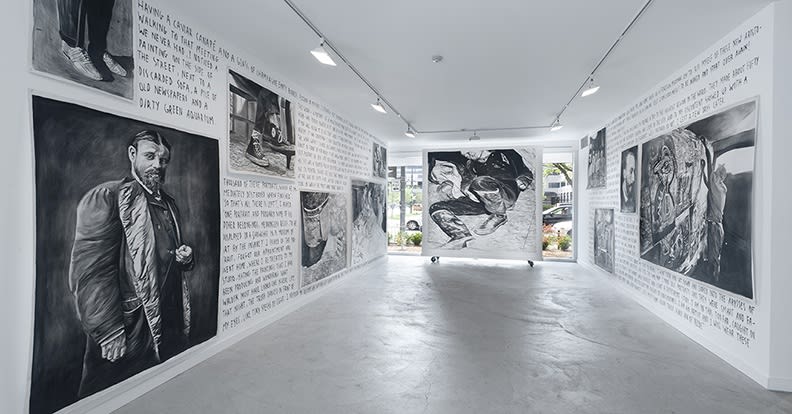 Rinus Van de Velde: Dear David Johnson, at Monique Meloche Gallery Chicago