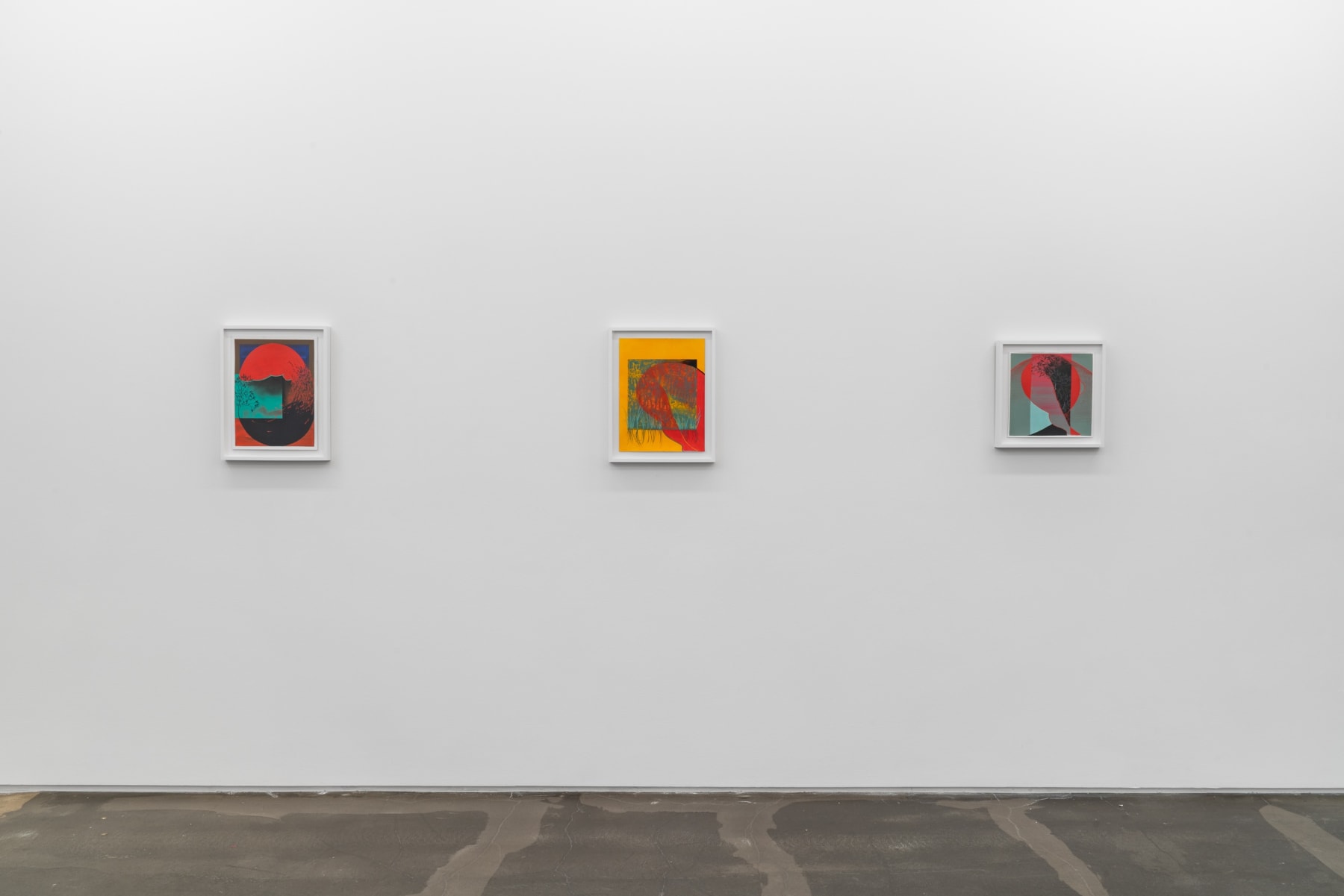 Installation view, Brittney Leeanne Williams, How Far Between and Back, 2021 at Monique Meloche Gallery.