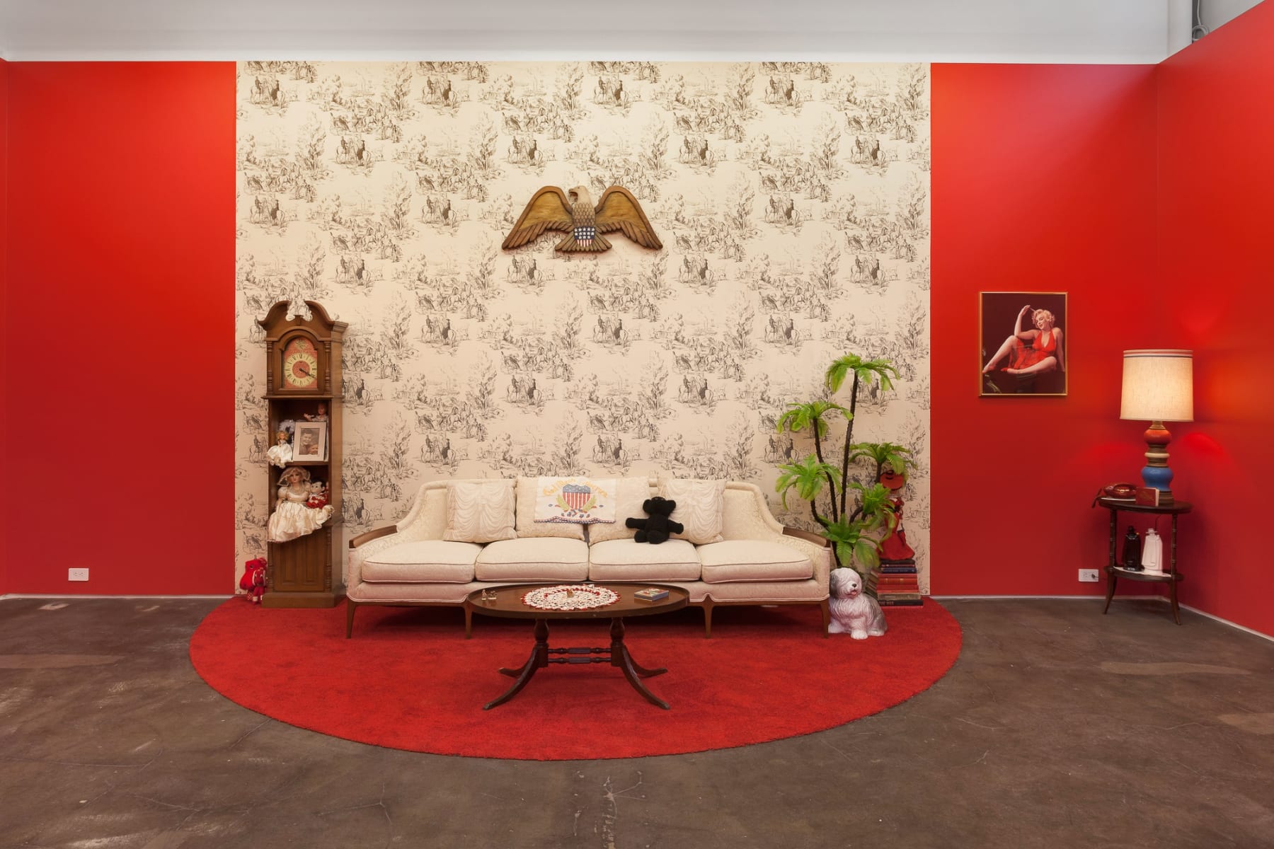 Genevieve Gaignard: Black White and Red All Over at Monique Meloche Gallery, Chicago