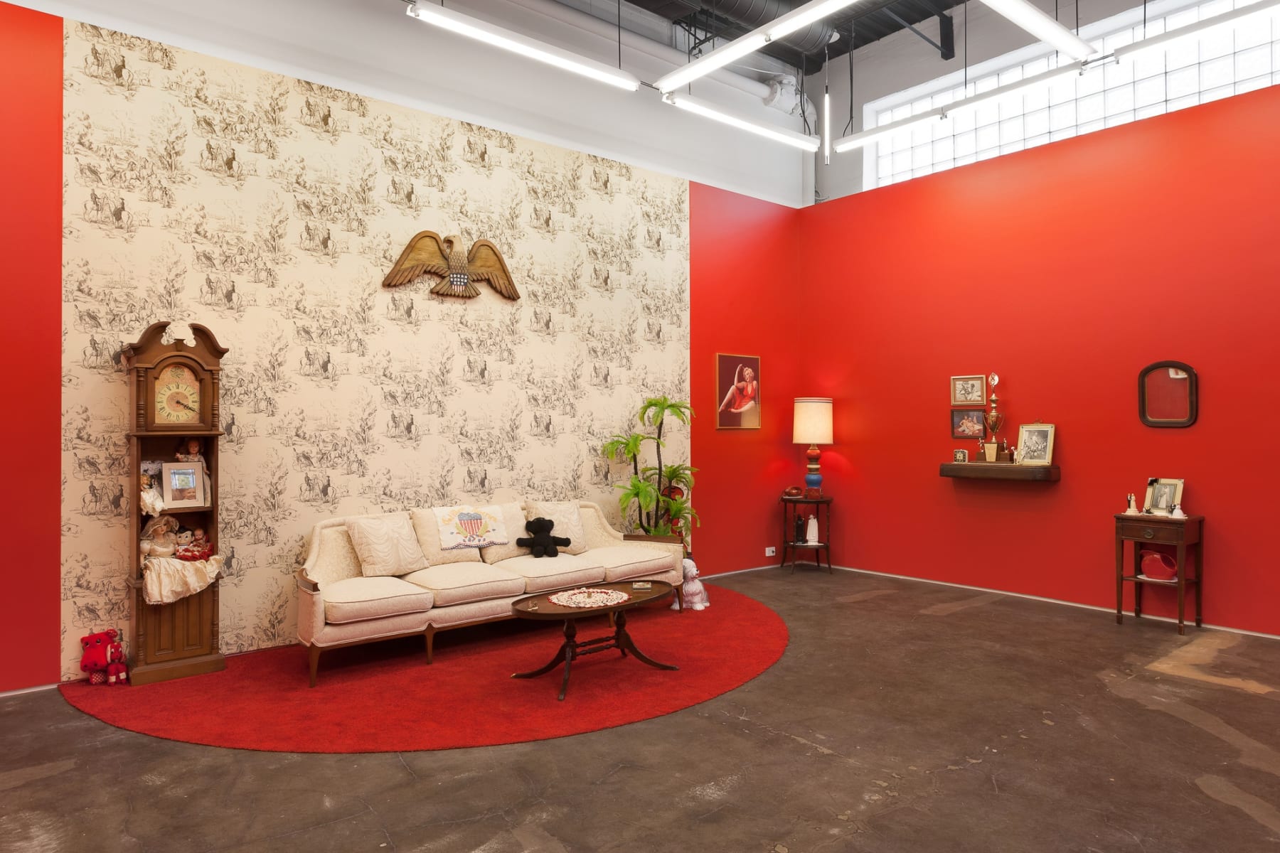 Genevieve Gaignard: Black White and Red All Over at Monique Meloche Gallery, Chicago