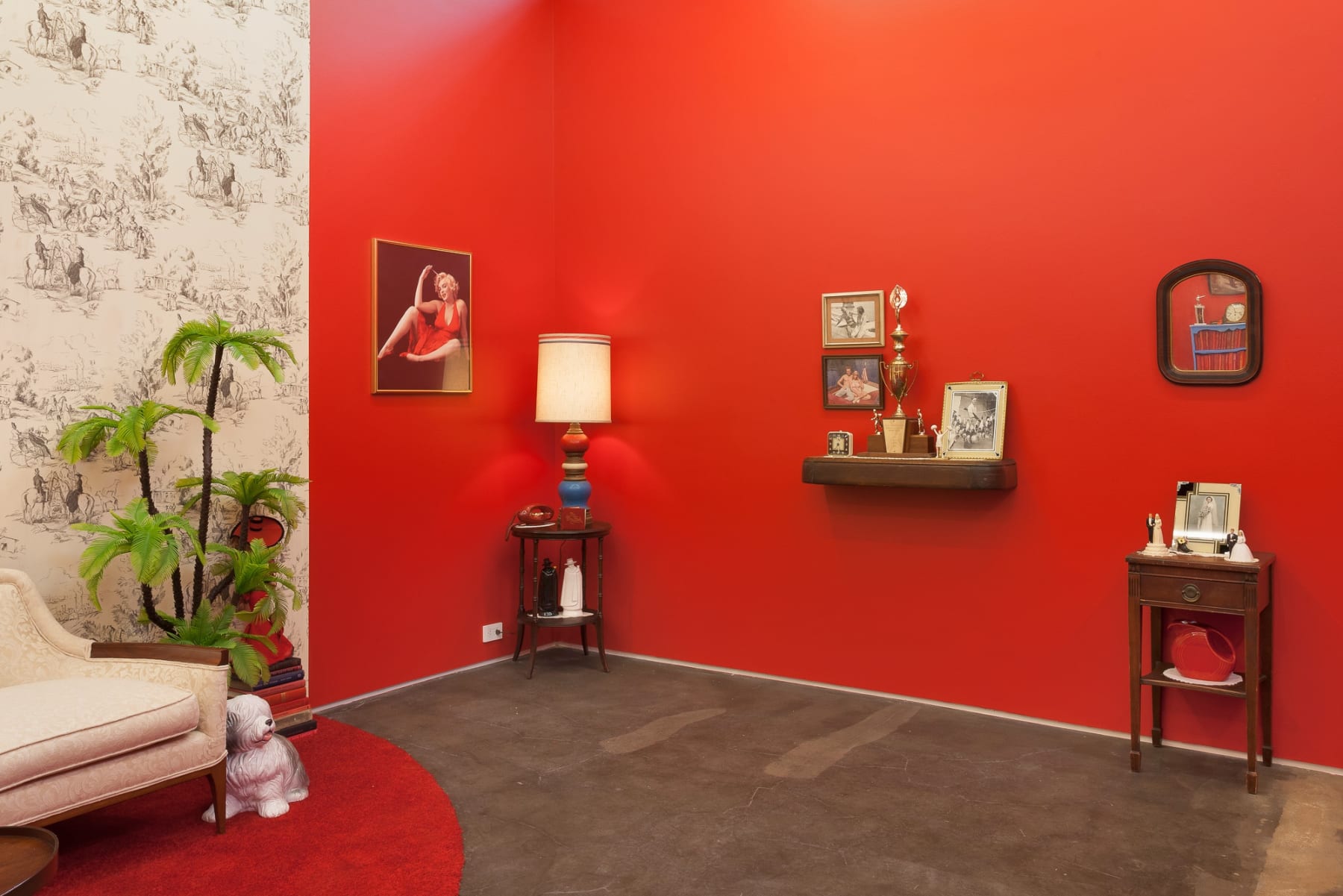 Genevieve Gaignard: Black White and Red All Over at Monique Meloche Gallery, Chicago