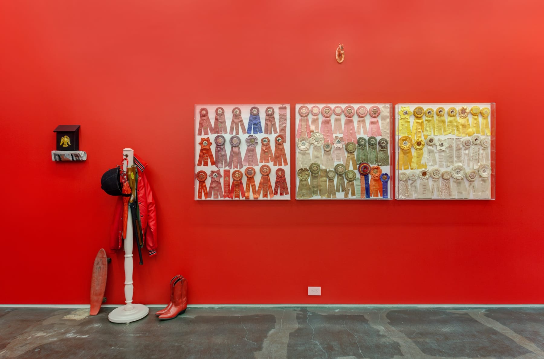 Genevieve Gaignard: Black White and Red All Over at Monique Meloche Gallery, Chicago