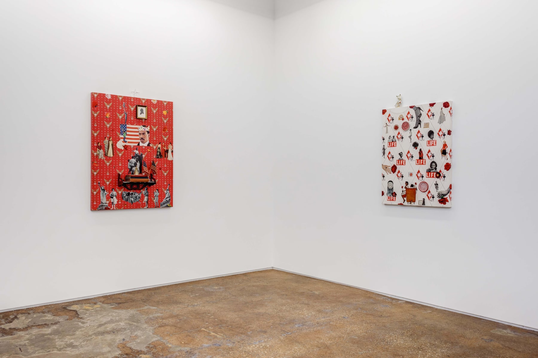 Genevieve Gaignard: Black White and Red All Over at Monique Meloche Gallery, Chicago
