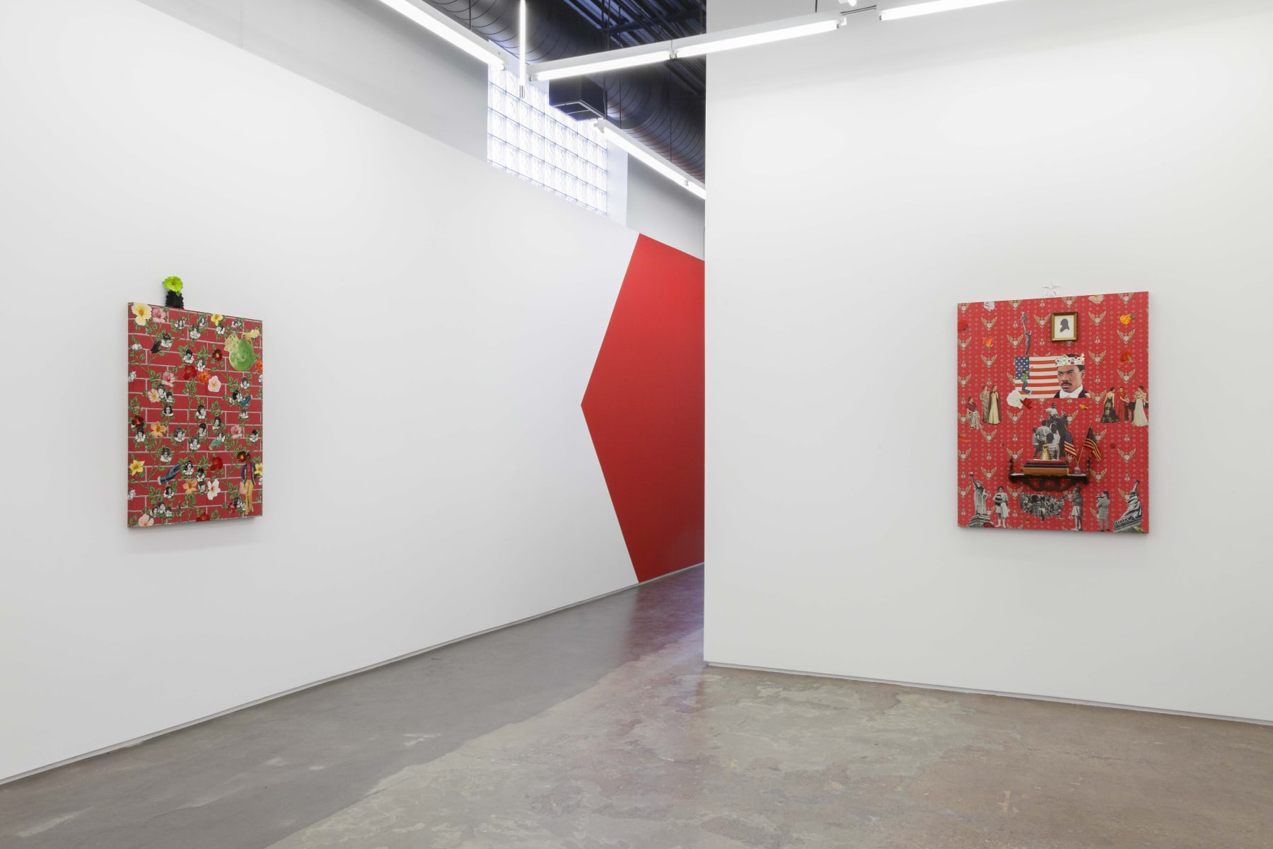 Genevieve Gaignard: Black White and Red All Over at Monique Meloche Gallery, Chicago