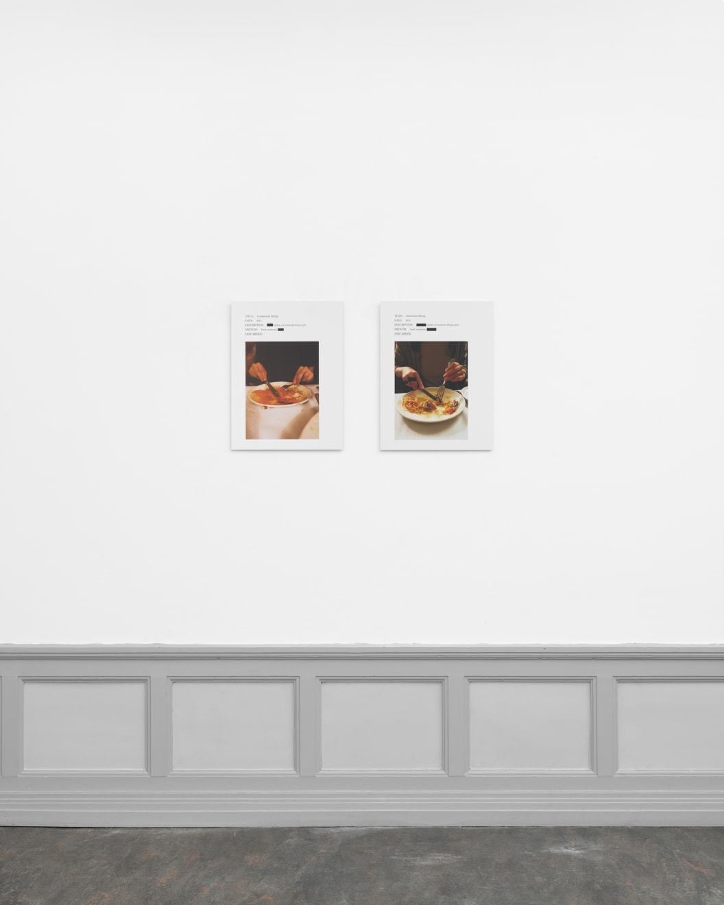 Violet Dennison, American Dining vs Continental Dining 2, 2019
