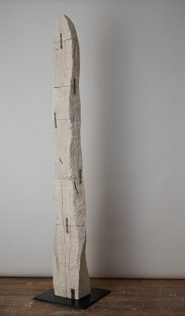 Joel Sorensen Sextet Cypress with Pigment (On a Steel Base) 60 x 297 x 60cm $17,000.00