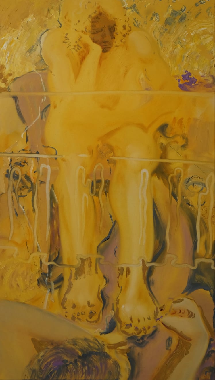 Anna van der Ploeg Toes to Attract Butterflies Oil on Linen 57 x 100cm $4,500.00