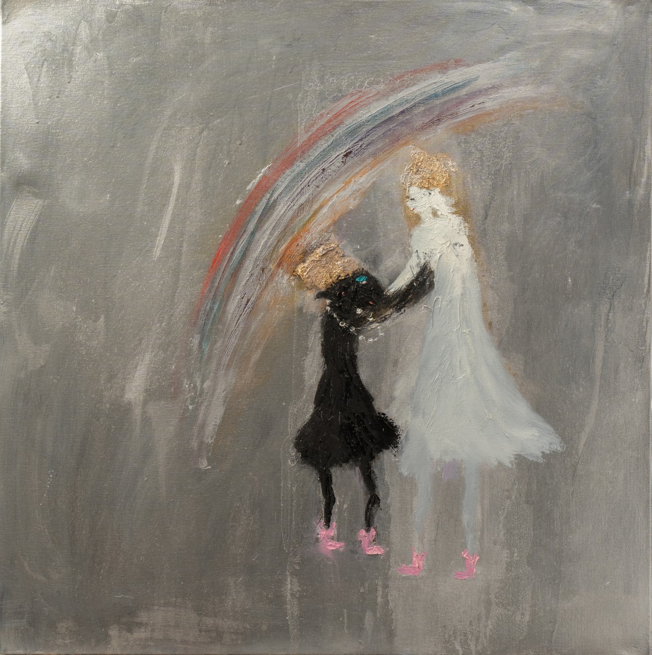 Winifred Wanders The World 04 Oil on Canvas Original 75 x 75 cm $3300