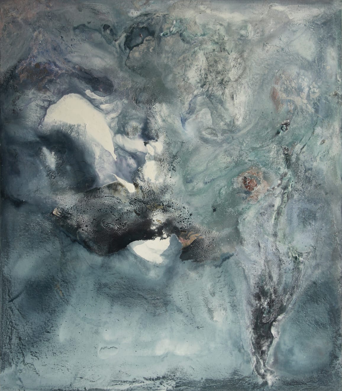 Sea Cave Oil and Acrylic on Linen Mounted Board 162 x 185cm AUD $11 900 SOLD