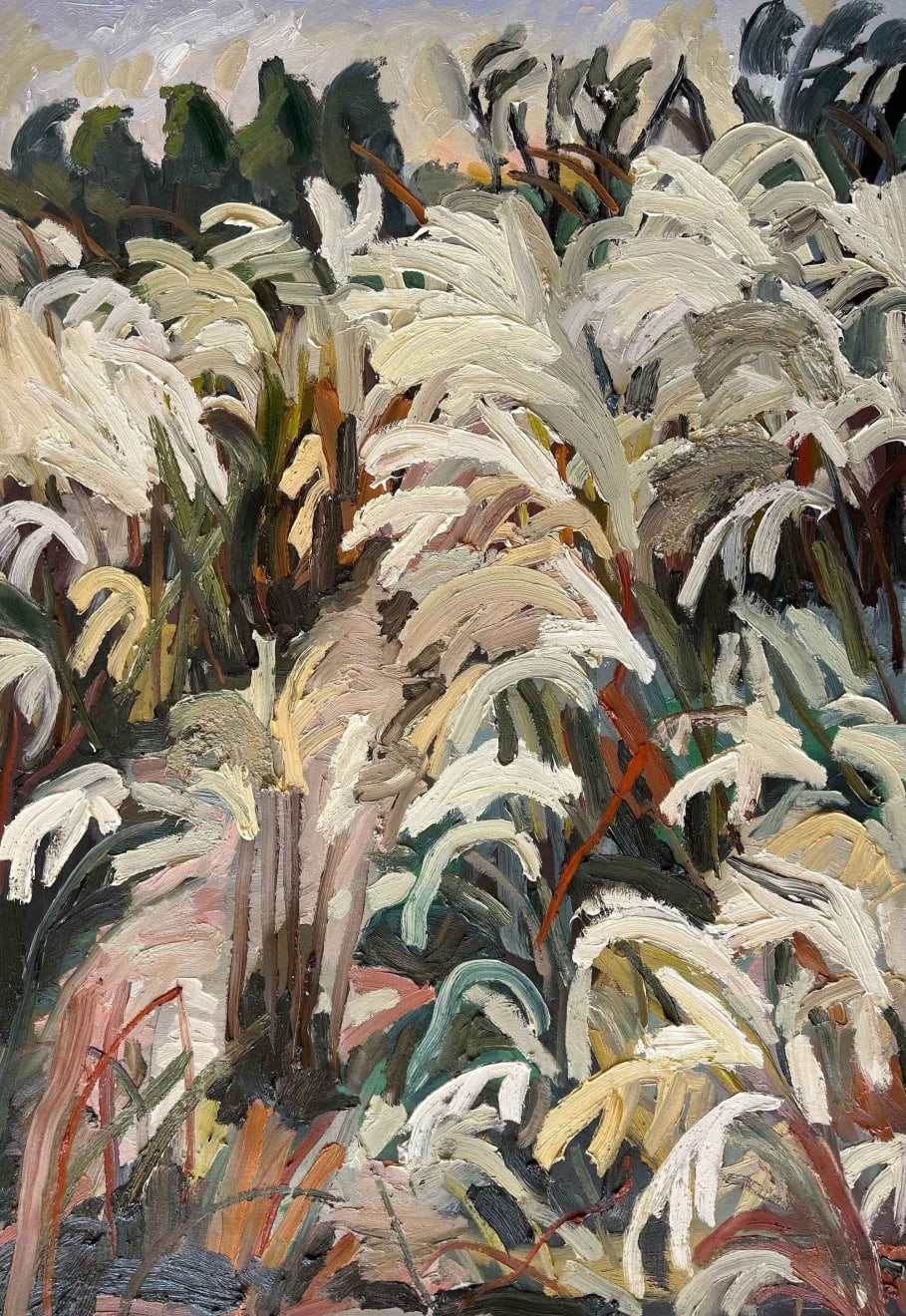 ERIN CHAPLIN FLURRY Oil on Canvas 130 x 90cm $4500 SOLD