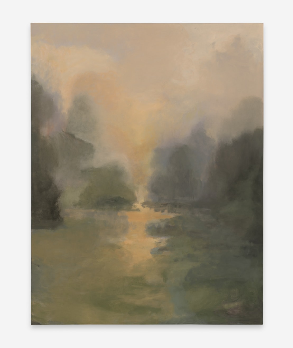 Greg Wood V8 Luminous Remnants Oil on Linen Charcoal Frame 198.5 x 152 cm $25 500 SOLD