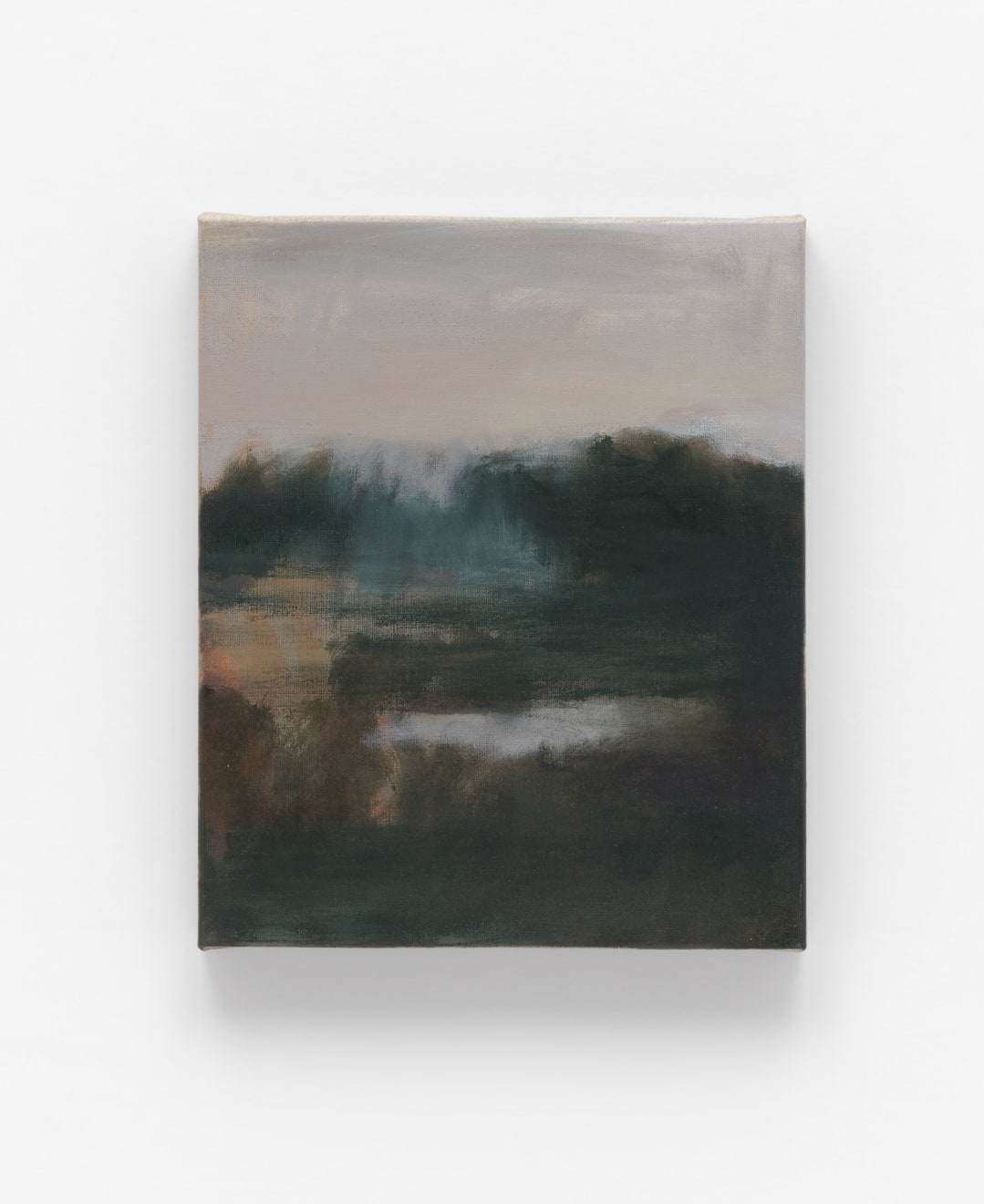 Greg Wood V9 Luminous Remnants Oil on Linen Walnut Frame 30 x 25 cm $1750 SOLD