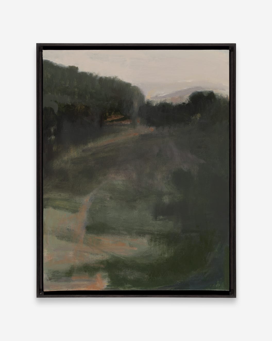 GREG WOOD V24 Luminous Remnants Oil on Linen Board Charcoal Frame 35.5 x 46cm $ 3,400.00