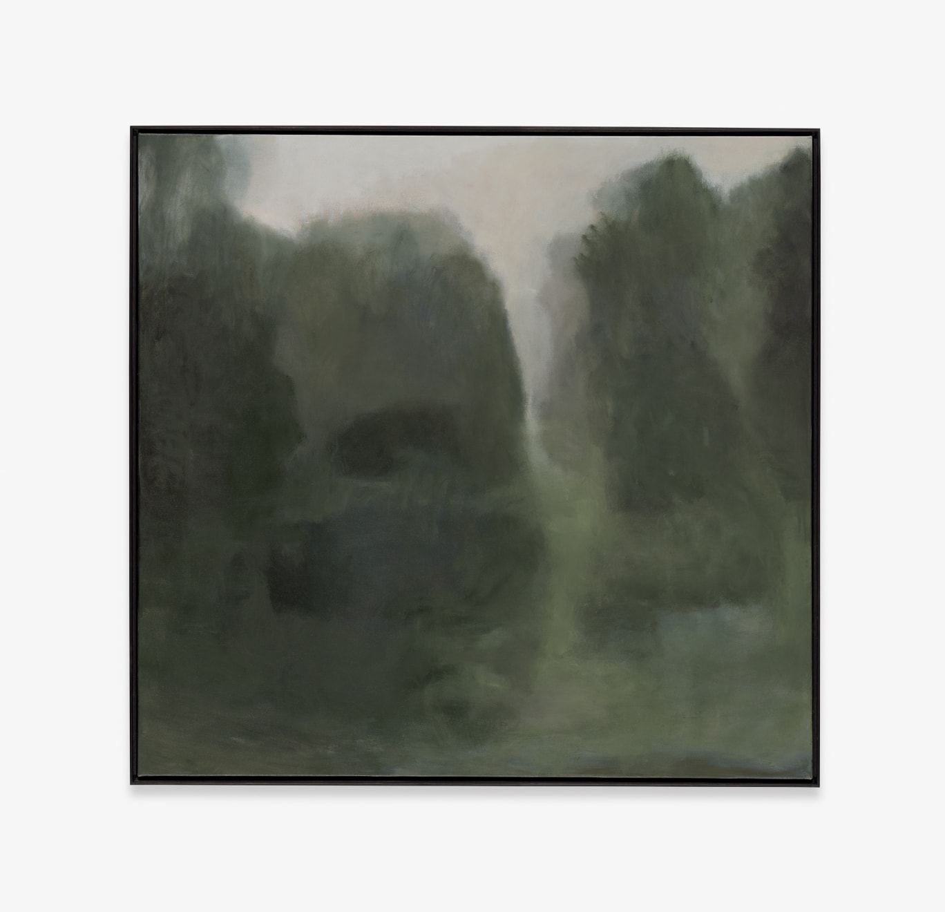 GREG WOOD V32 Luminous Remnants Oil on Linen Charcoal Frame 107.5 x 92cm $ 10,100.00