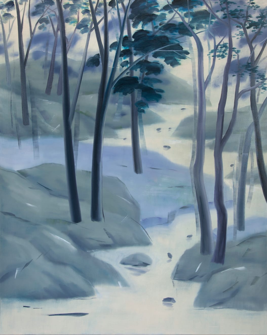 Dapeng Liu So Close to Me Oil on Canvas 122 x 152cm $ 17,000.00