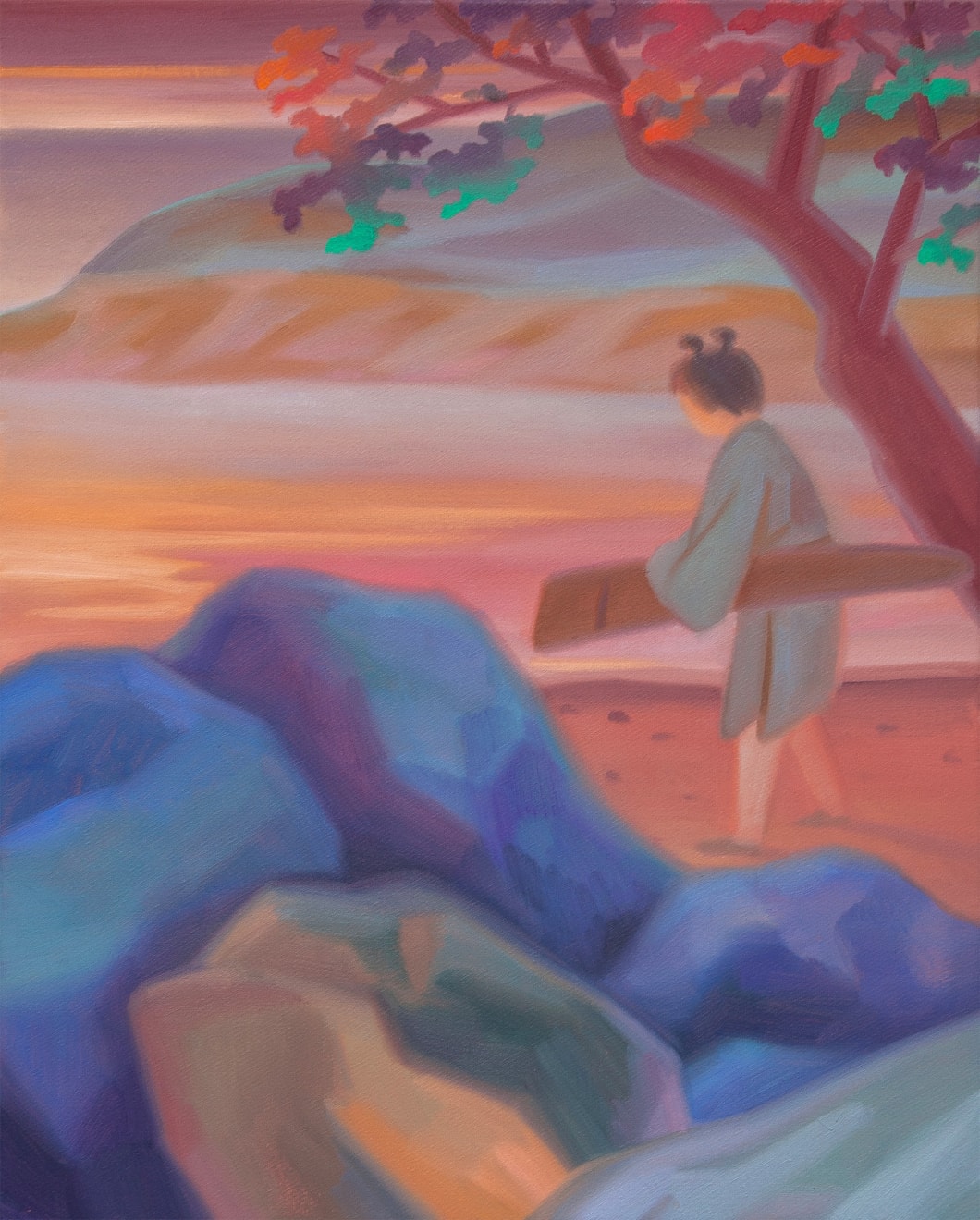 恒无名 布面油画 51 x 41 厘米 SOLD