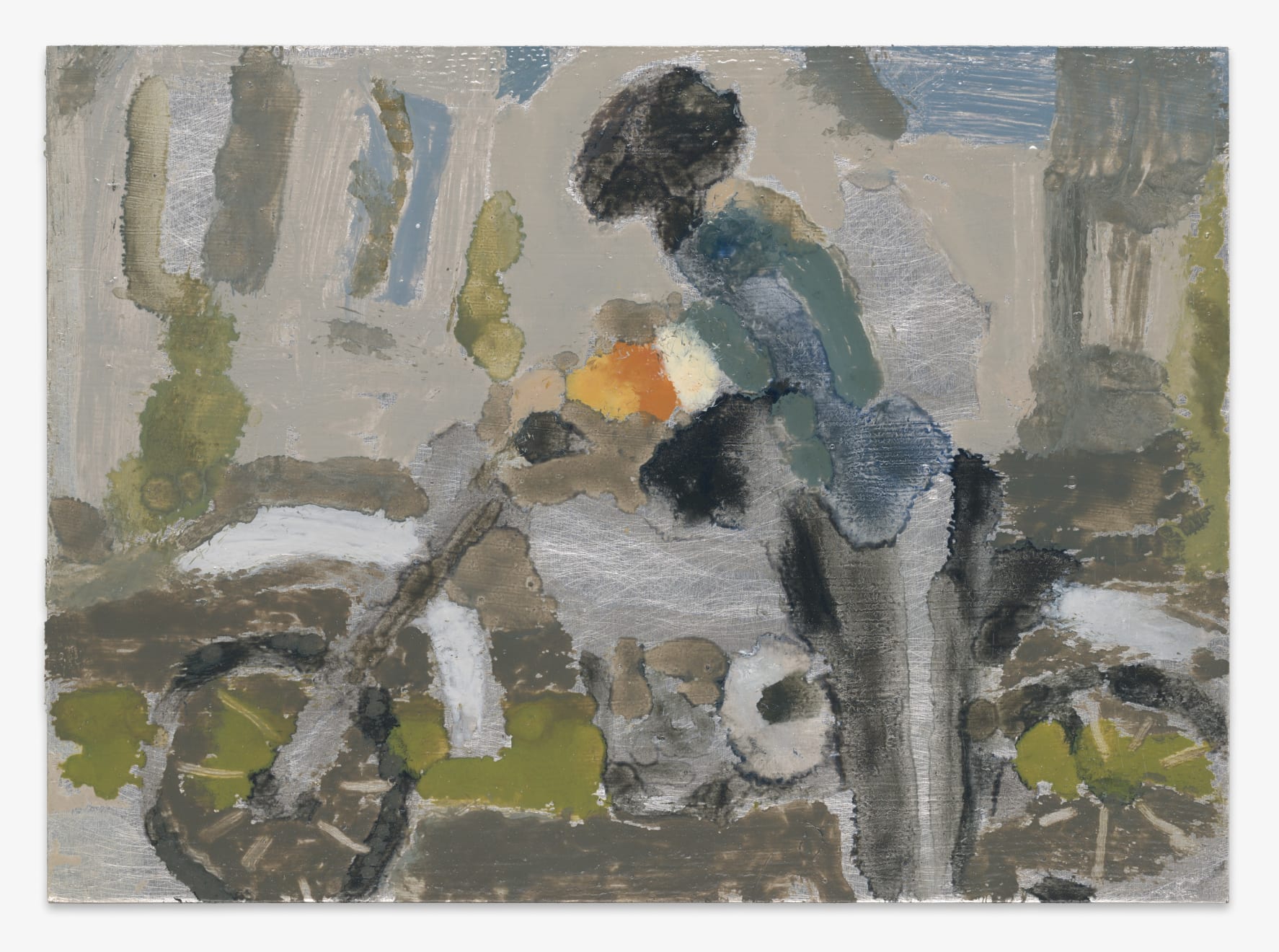 A good run Oil on Aluminium 12 x 17cm Unframed $750.00 Framed $850.00