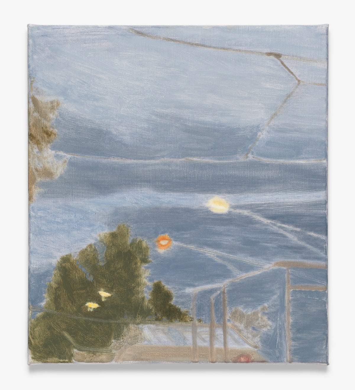 Rhythmic return (Nicholson St) Oil on Linen 35 x 40cm $ 1,300.00 SOLD