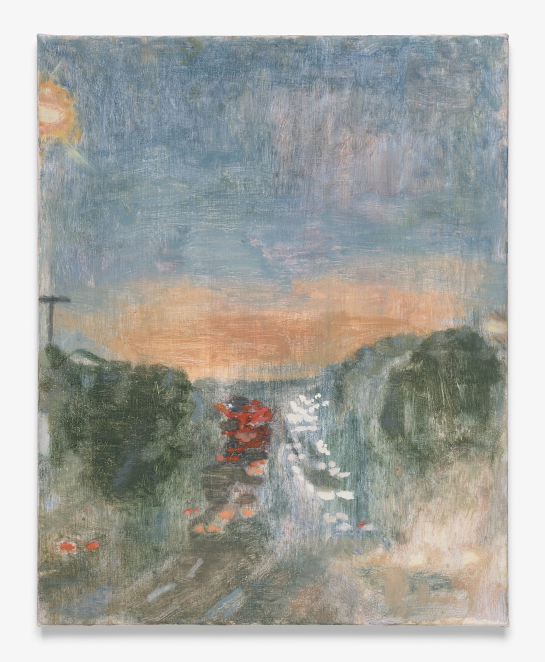 That give me shivers, that run like rivers (Bell St) Oil on Linen 40 x 50cm $ 1,500.00