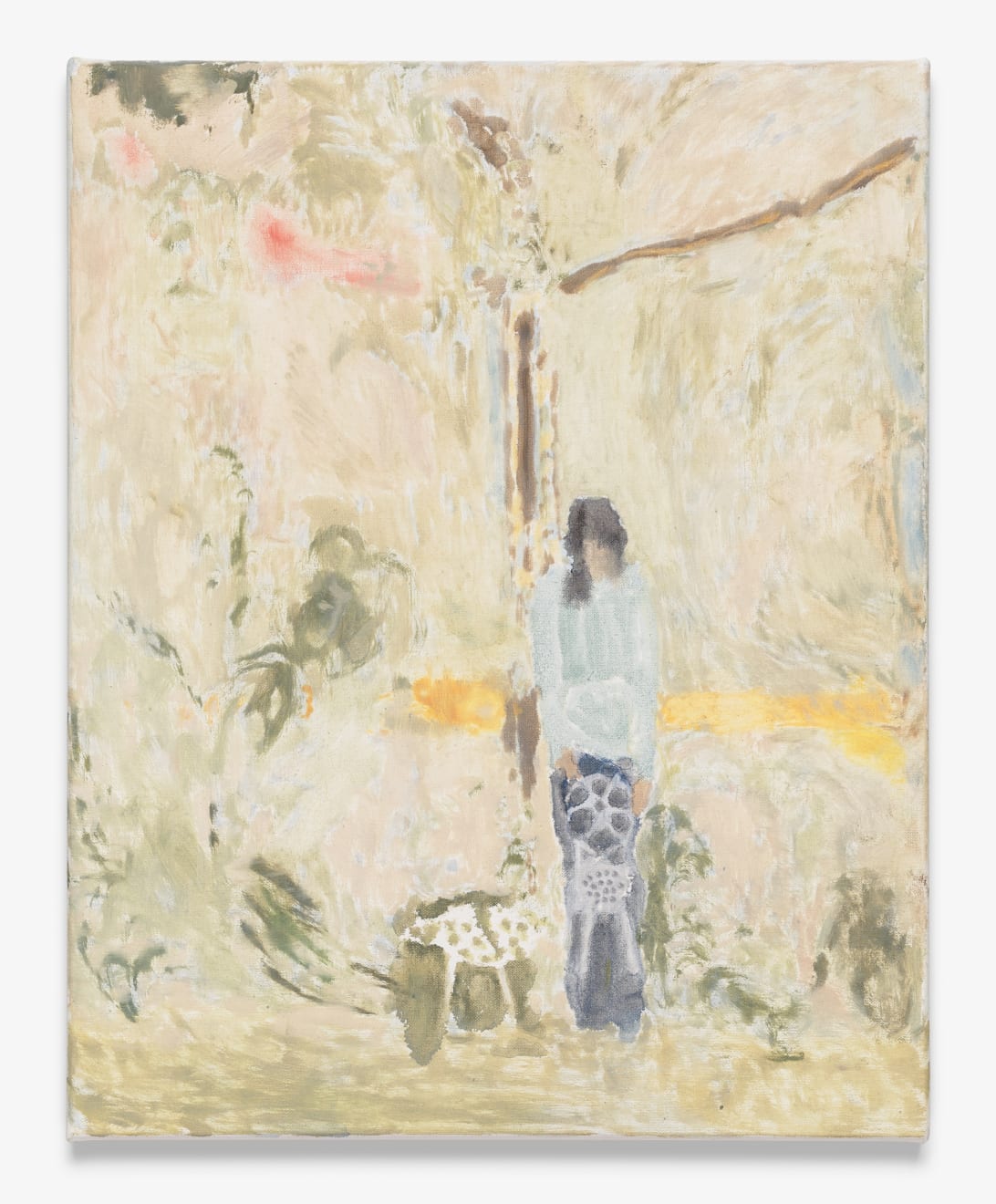 The boards set up and I'm bored to tears Oil on Linen 40 x 50cm $ 1,500.00 SOLD