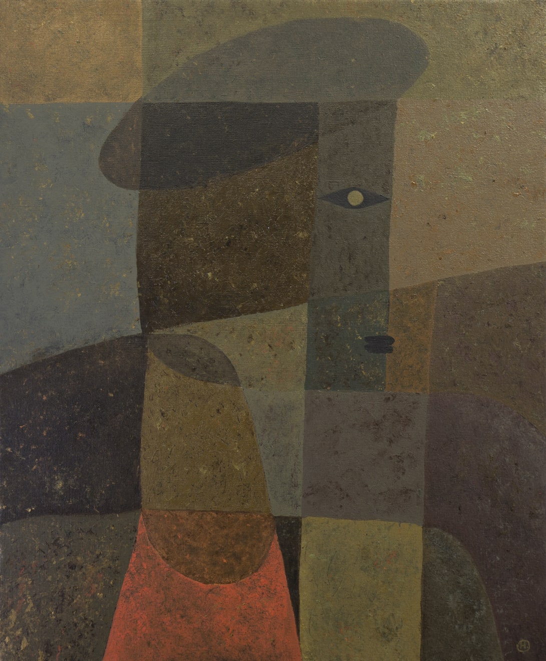 Djambo Boy in Paris Acrylic on Canvas 65 x 54cm $7,500.00