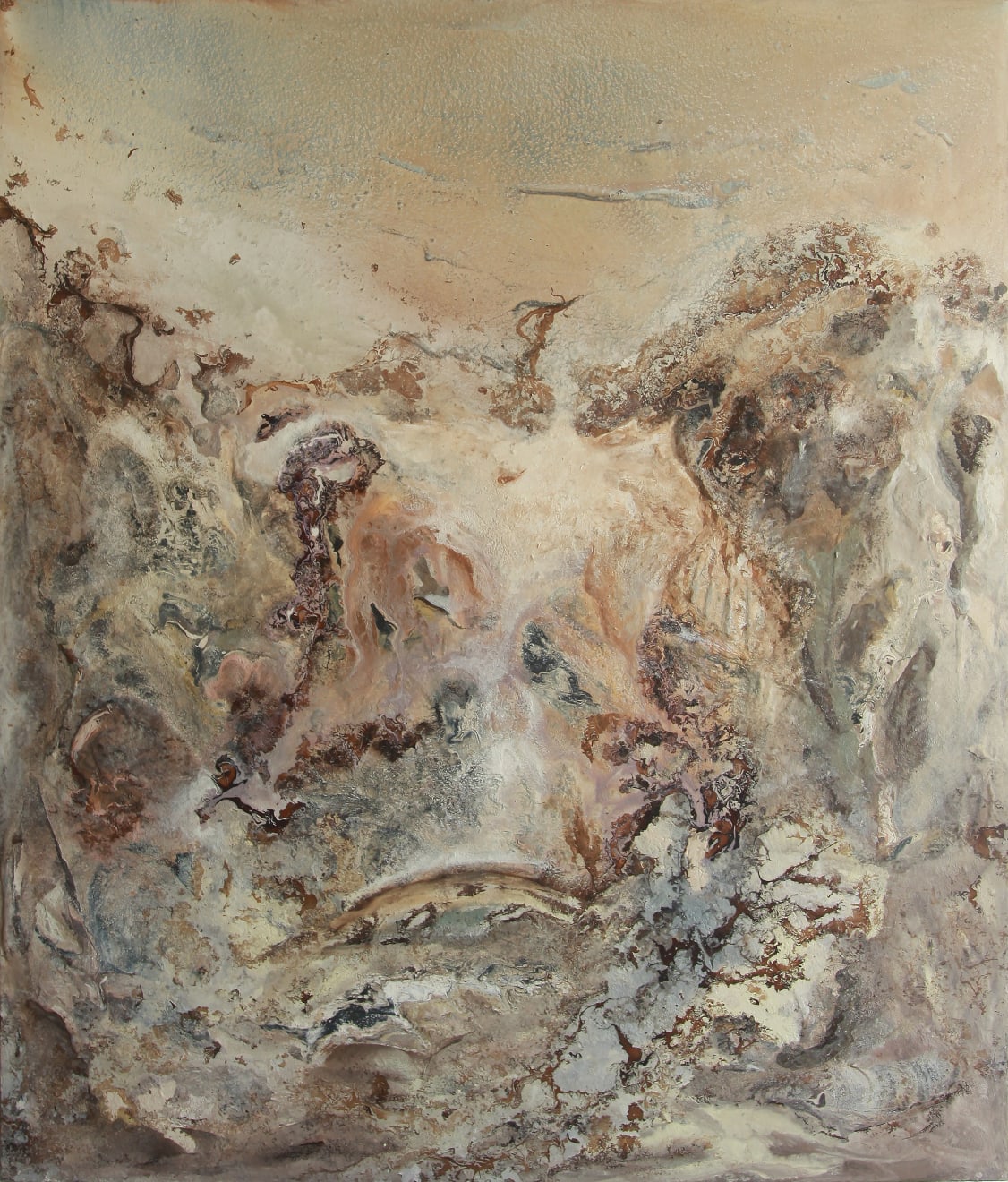 Eduardo Santos Celestia Acrylic, Oil and Natural Pigments on Canvas, Mounted on Board 162 x 190cm $14,200