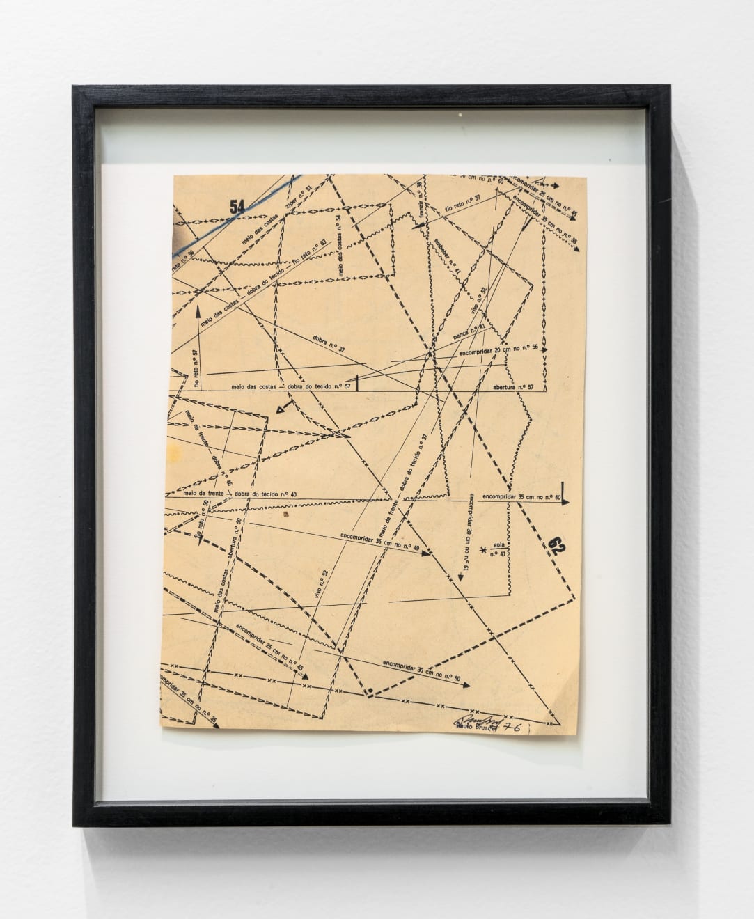 Paulo Bruscky, Molded Poem # 4, 1976
