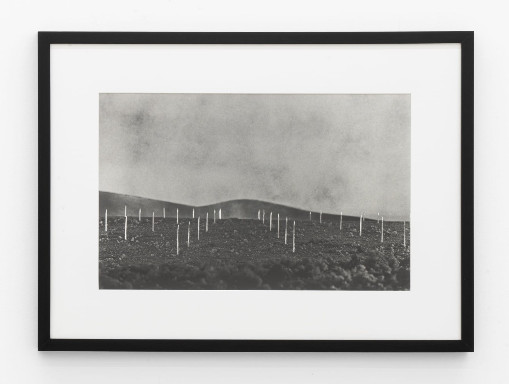 Vik Muniz, Earthworks Brooklyn: Brooklyn, NY (Lightning Field, after Walter Maria), 1999/2013