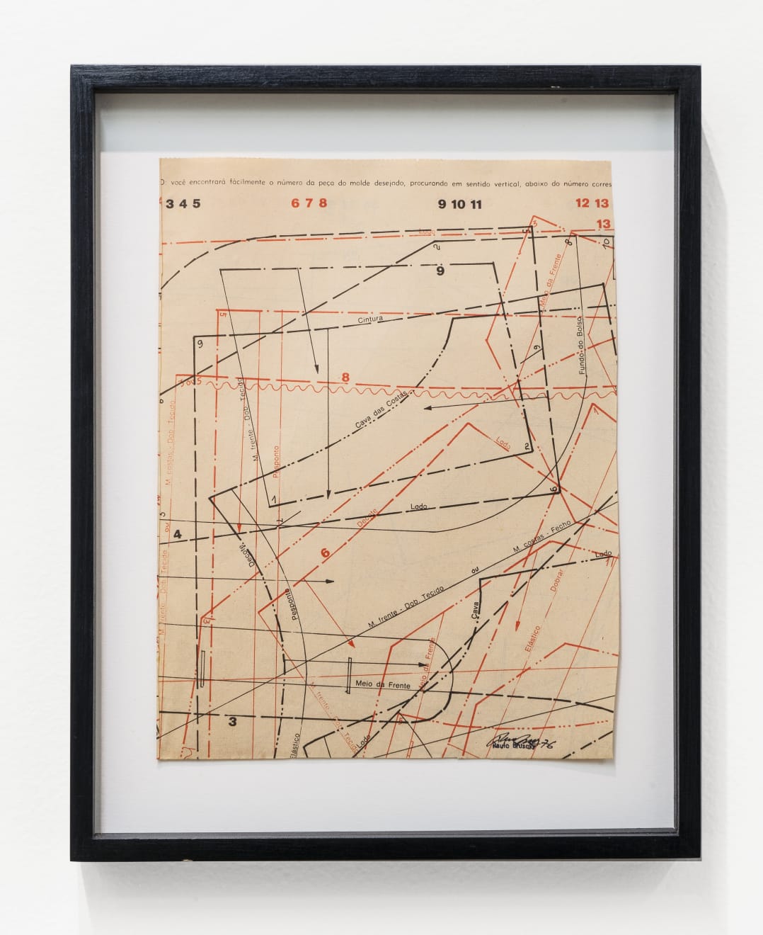 Paulo Bruscky, Molded Poem # 10, 1976