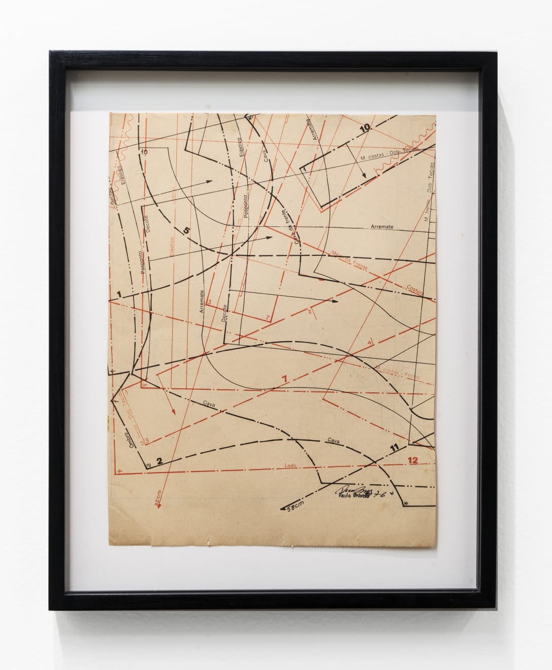 Paulo Bruscky, Molded Poem # 7, 1976