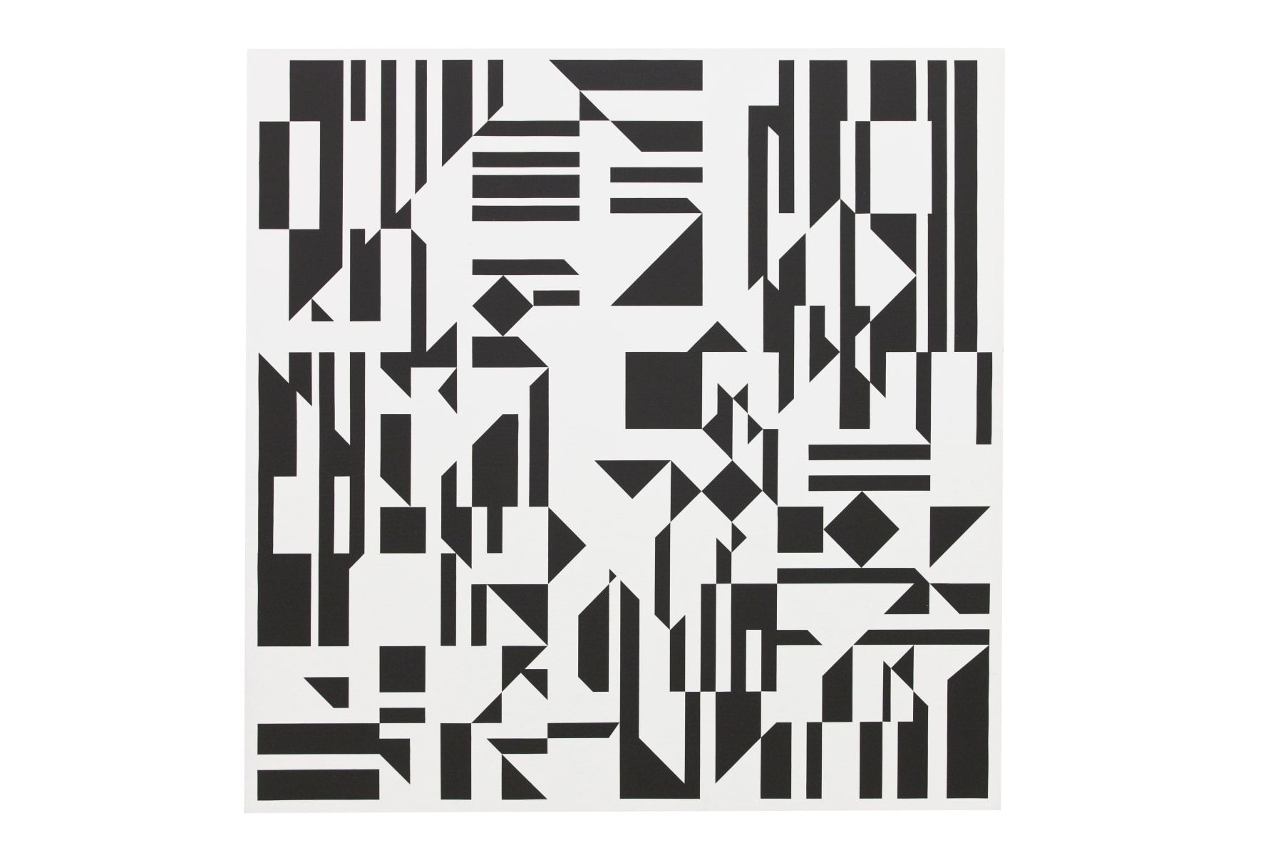 Julio Le Parc, Formes reelles et virtuelles, 1958 / 2010