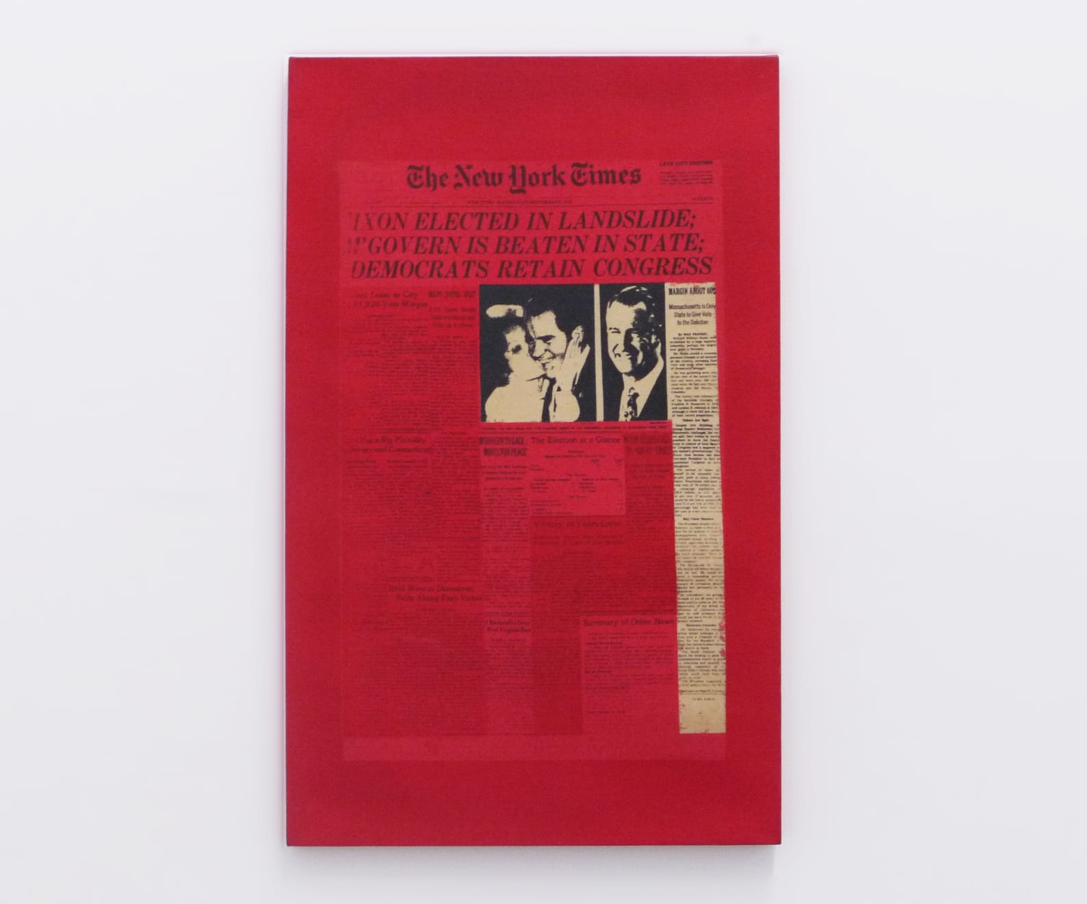 Antonio Dias, Nixon Surrounded, 1972