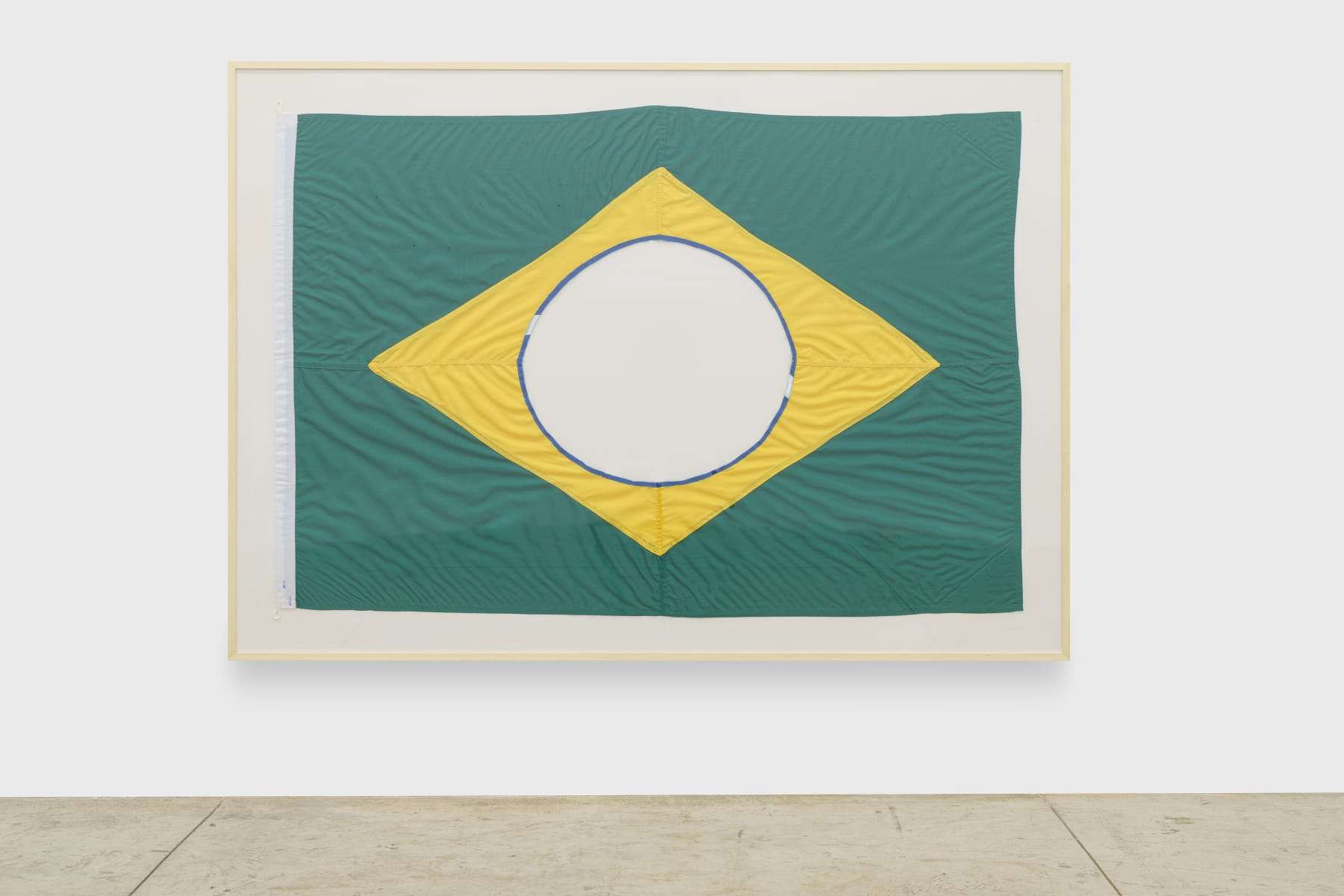 Raul Mourão, The New Brazilian Flag # 3, 2019
