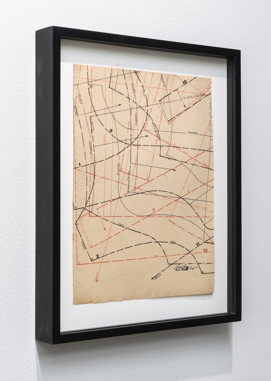 Paulo Bruscky, Molded Poem # 7, 1976