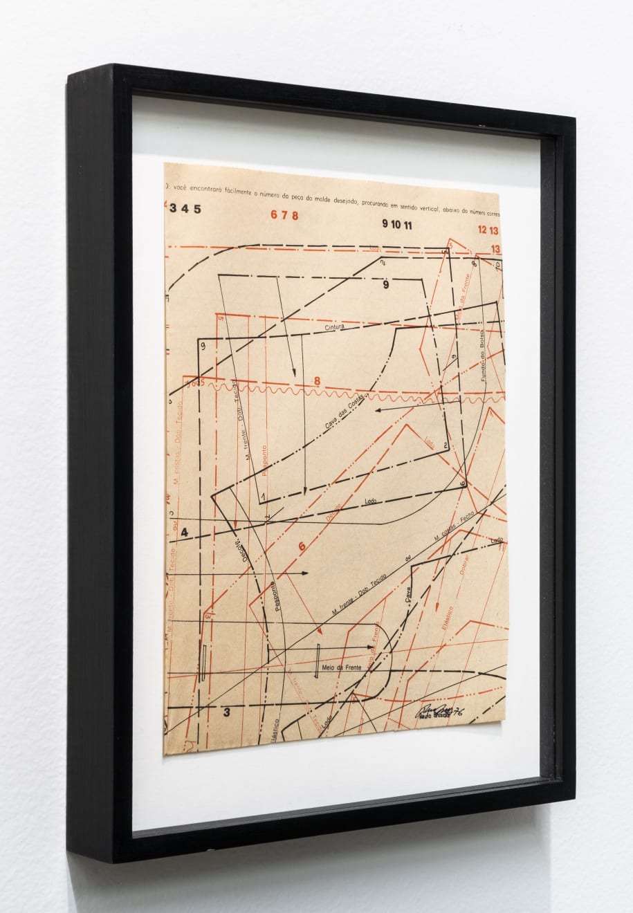 Paulo Bruscky, Molded Poem # 10, 1976