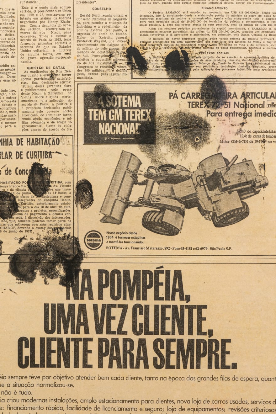 Amelia Toledo, Panther’s Paw Print, 1975