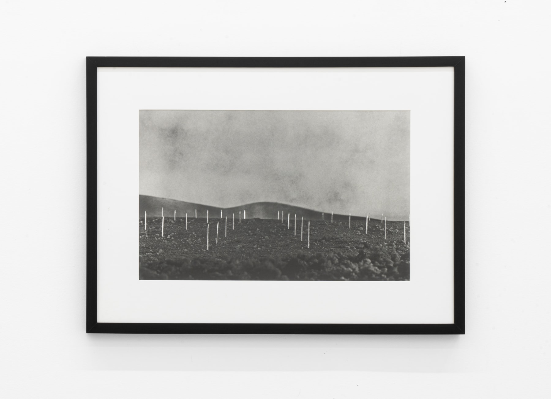 Vik Muniz, Earthworks Brooklyn: Brooklyn, NY (Lightning Field, after Walter Maria), 1999/2013