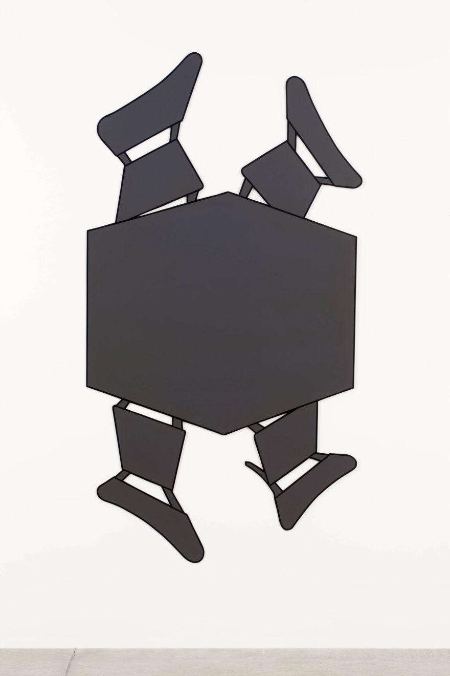 Regina Silveira, “Mesa com Cadeiras”, 1989