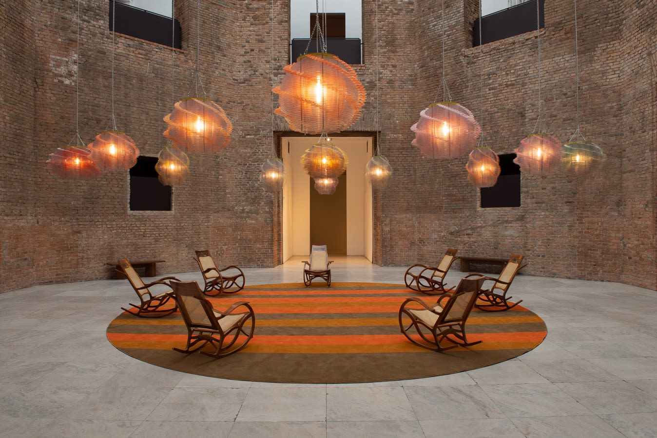 Jorge Pardo, exhibition view ¨Flamboyant¨, 2019